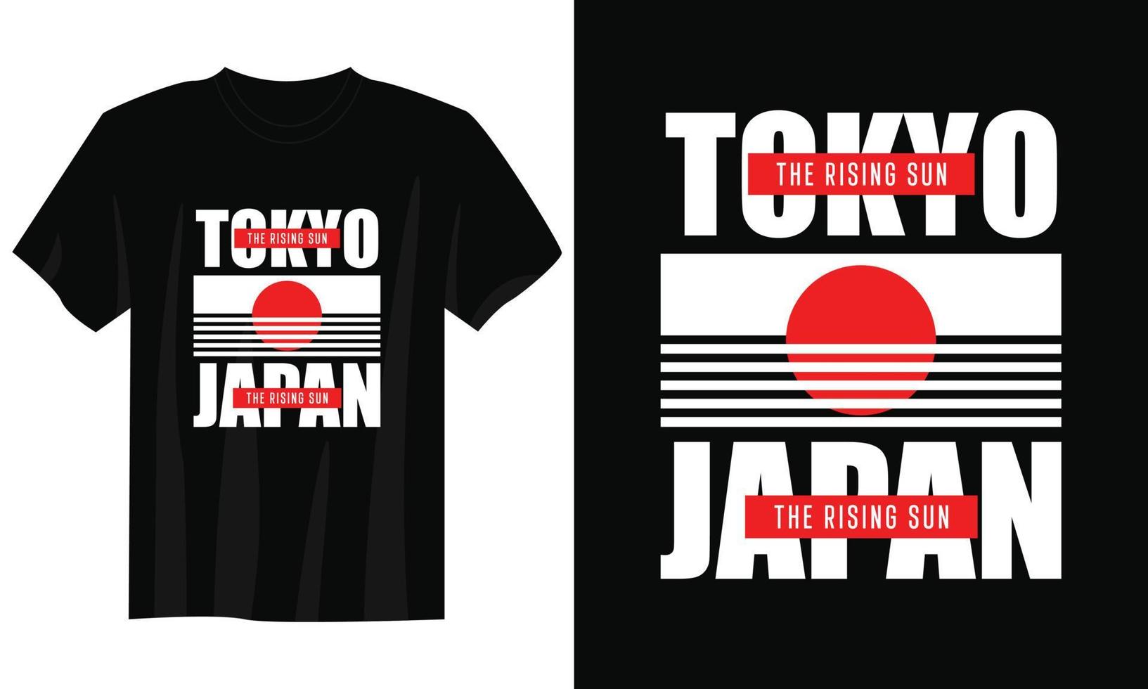 conception de t-shirt de typographie tokyo japon, conception de t-shirt de typographie motivationnelle, conception de t-shirt de citations inspirantes, conception de t-shirt streetwear vecteur