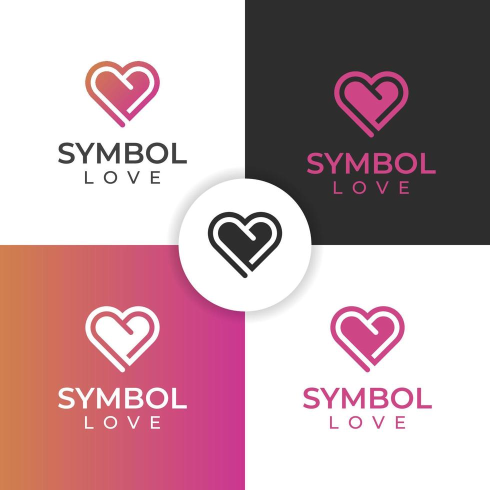 sauver le coeur et l'amour du logo de soins avec le symbole d'icône pour la conception du logo de la fondation médicale, saine et caritative vecteur