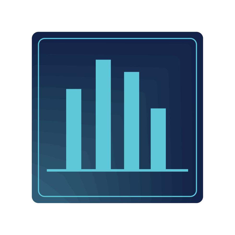 rapport de graphique statistique vecteur