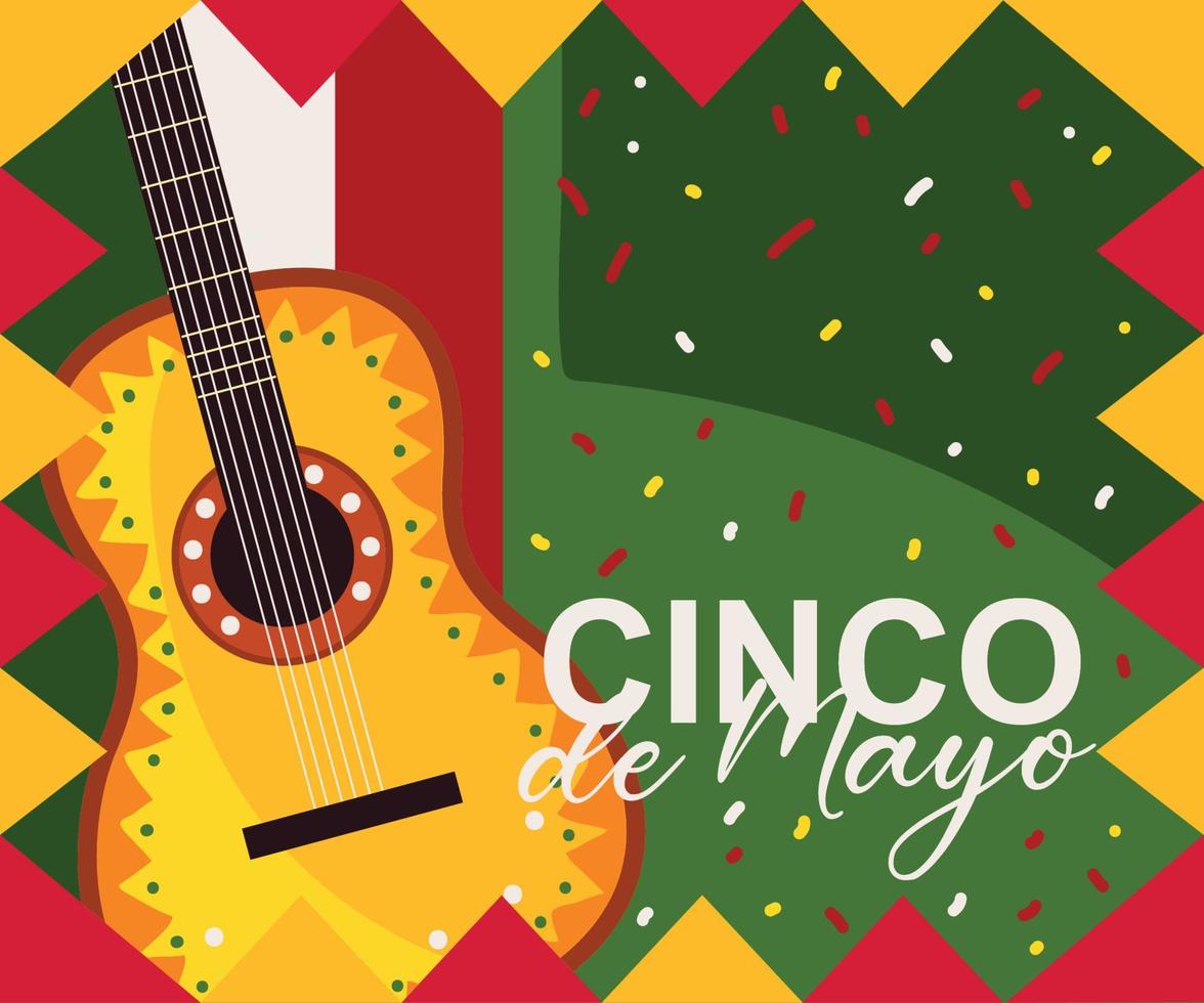 événement cinco de mayo vecteur