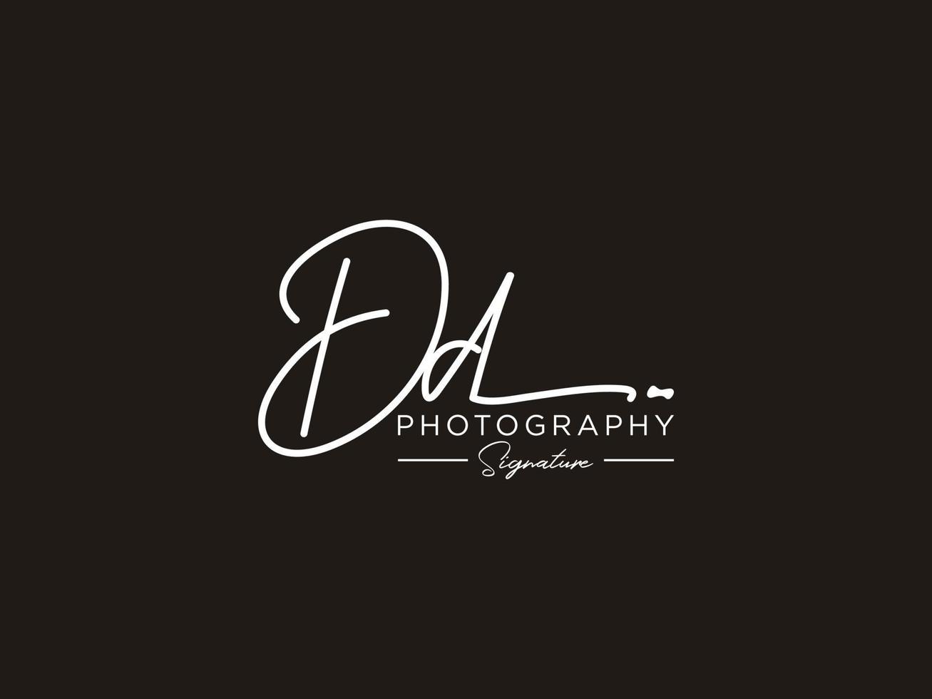 lettre dd signature logo template vecteur