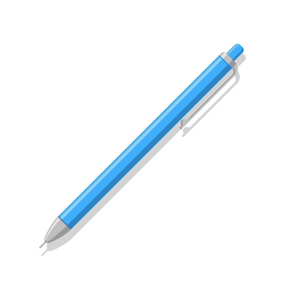 stylo vecteur isolé sur fond blanc