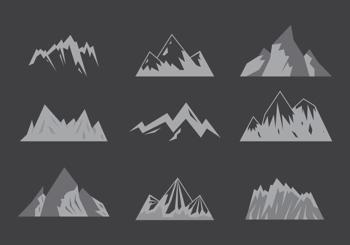 Graphisme vectoriel gratuit alpiniste 1