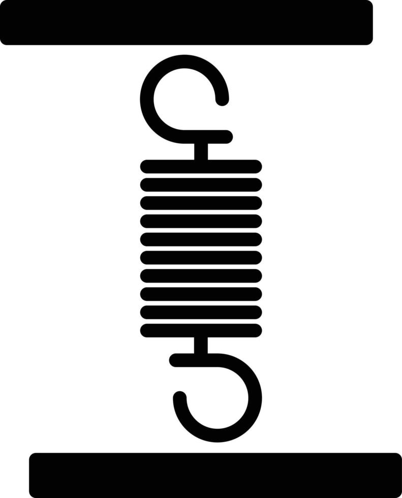 icône de glyphe de printemps vecteur