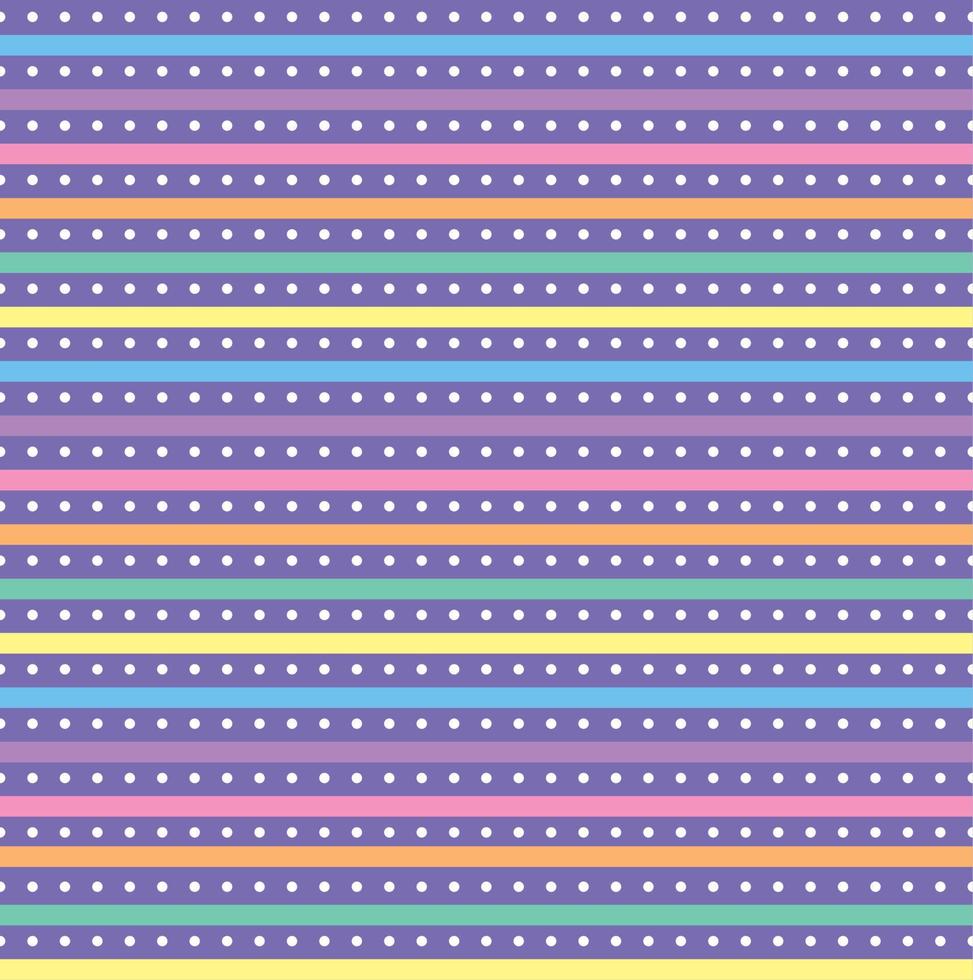 motif pastel rayures et pois vecteur