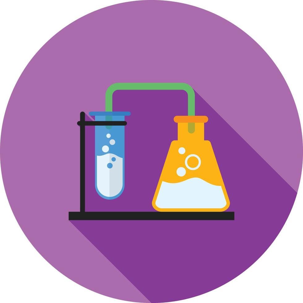 chimie, ensemble, plat, grandissime, icône vecteur