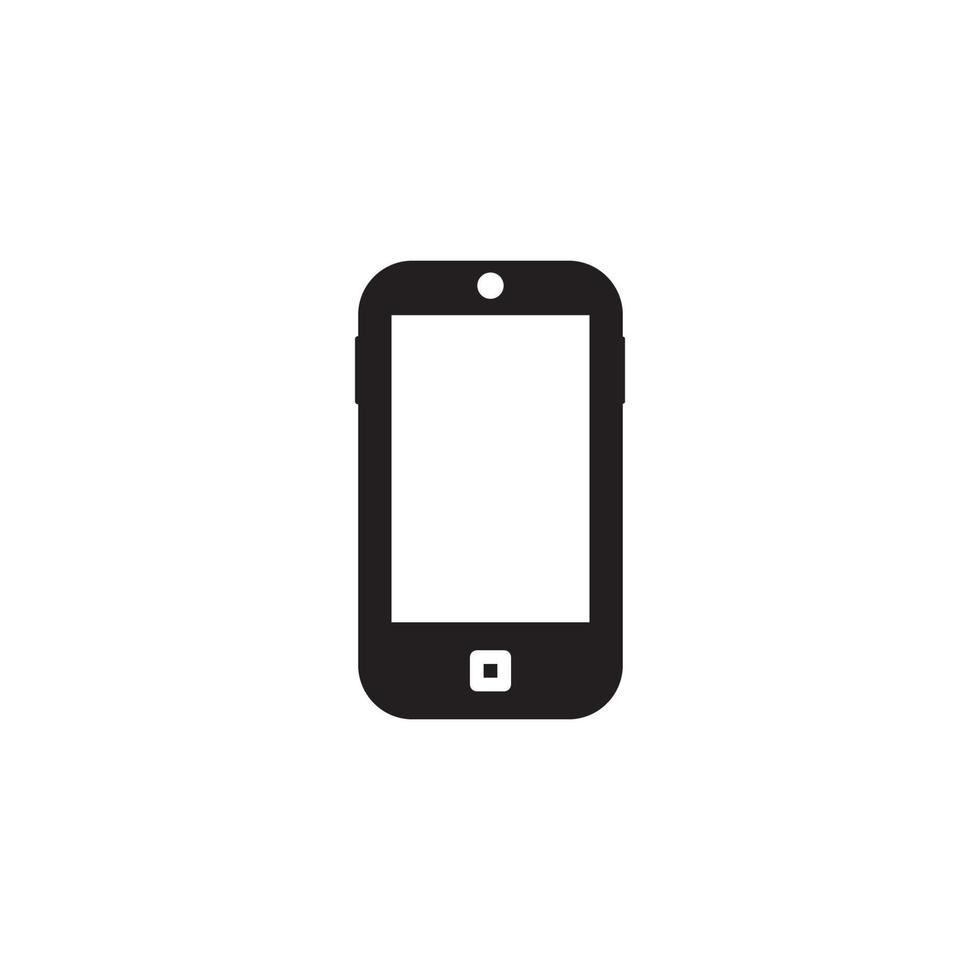 icône d'appareil numérique, smartphone avec boutons isolés sur fond blanc. éléments de conception de vecteur mis en illustration pour le web, app, internet