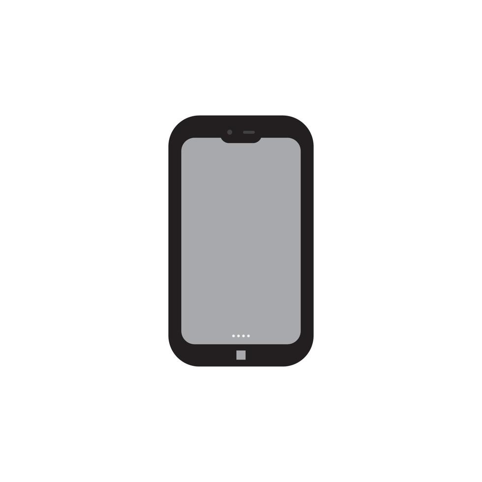 icône d'appareil numérique, smartphone avec boutons isolés sur fond blanc. éléments de conception de vecteur mis en illustration pour le web, app, internet