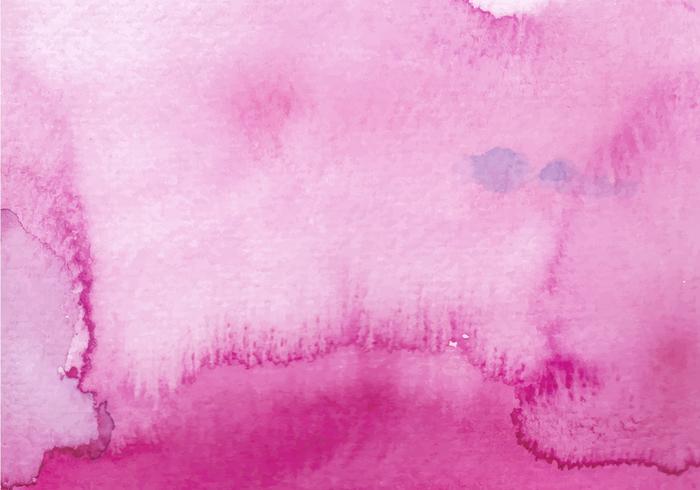 Texture de l'aquarelle vecteur libre rose