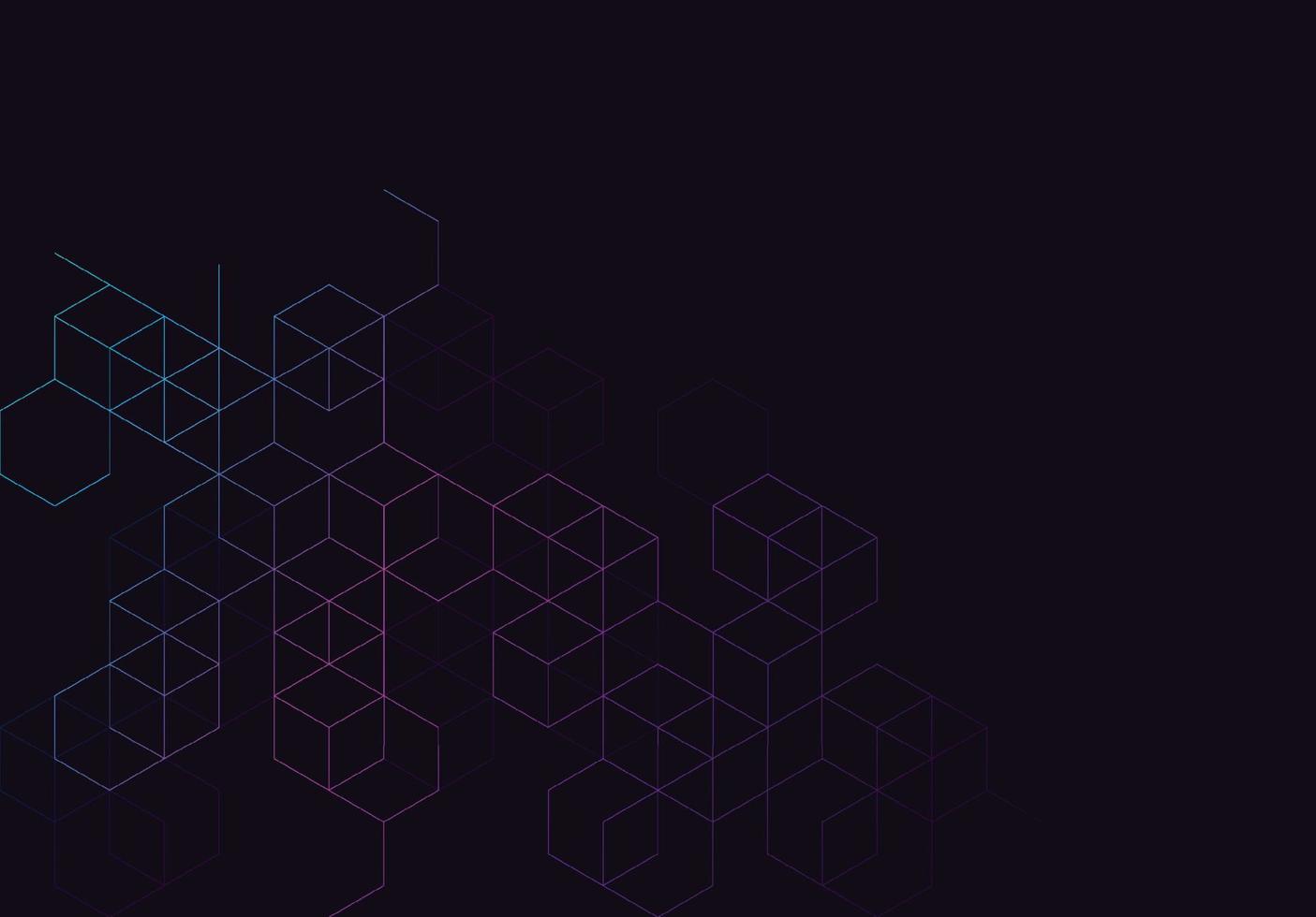 bannière de concept blockchain avec polygone géométrique abstrait avec points et lignes de connexion. formation scientifique et technologique. illustration vectorielle vecteur