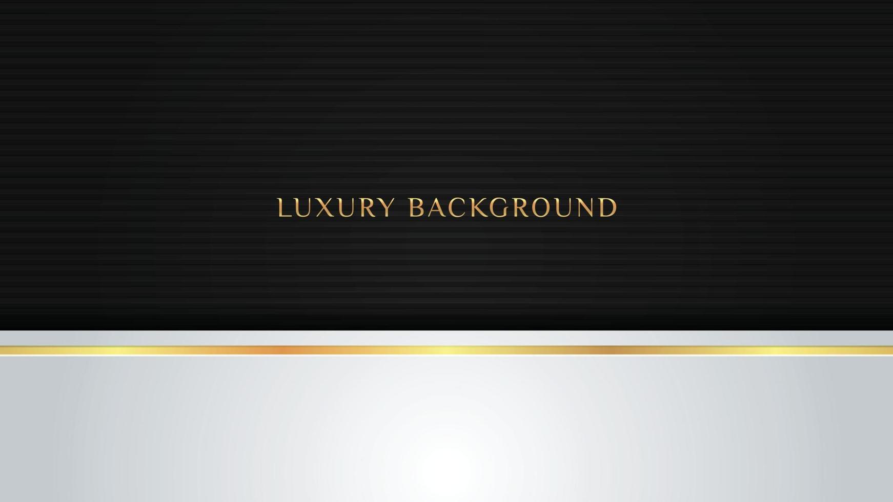luxe abstrait moderne fond blanc noir lignes d'or blanc et texture scintillante vecteur