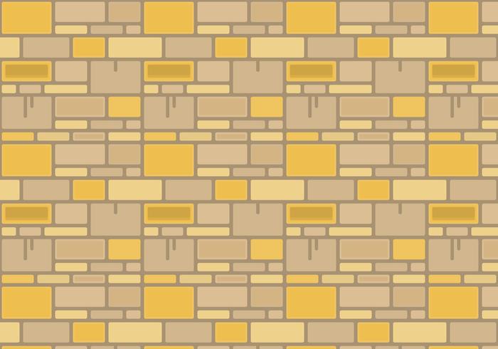 Graphique vectoriel de mur de pierre gratuit 2