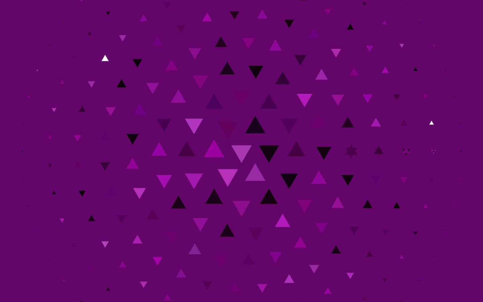couverture vectorielle violet clair dans un style polygonal. vecteur