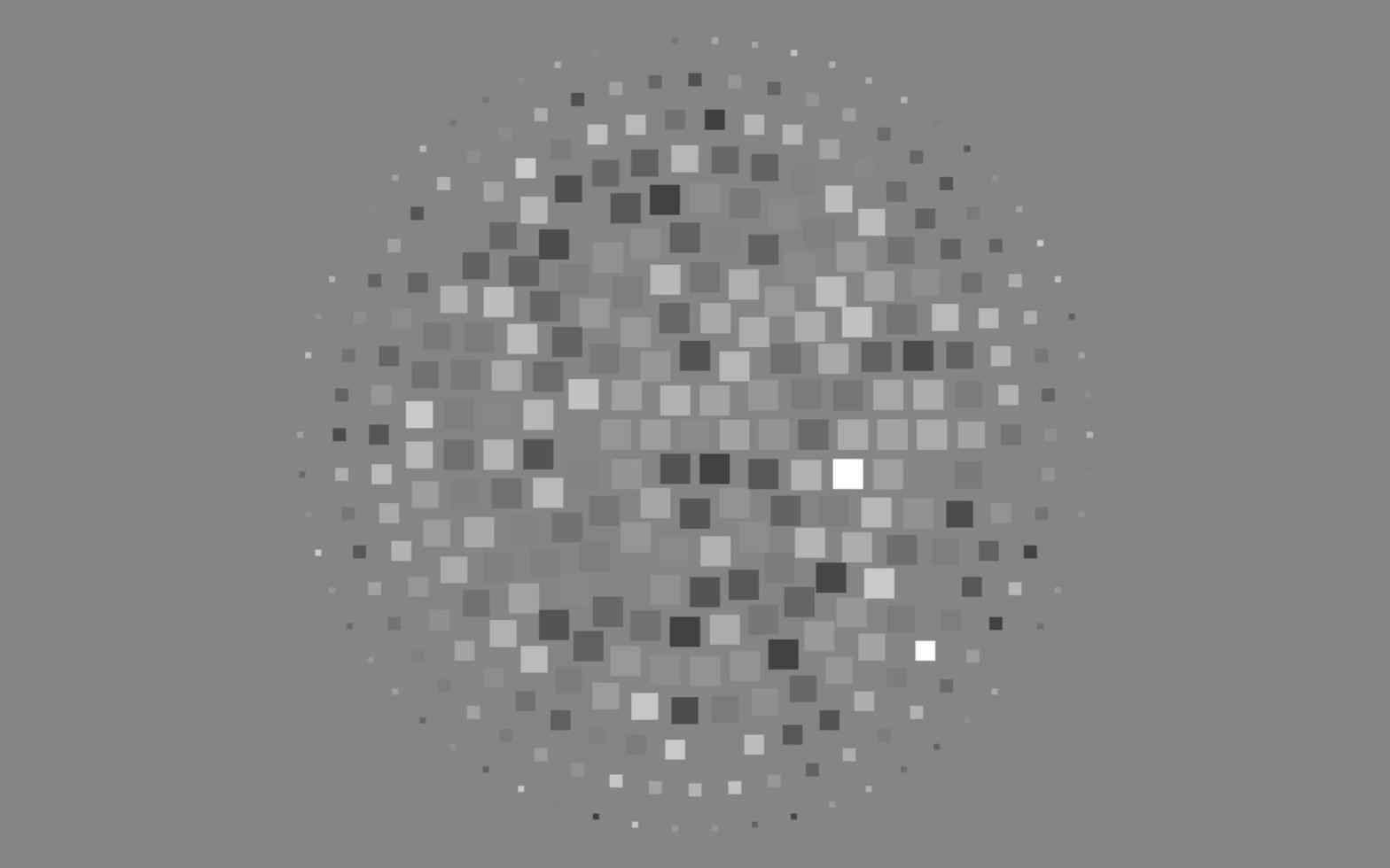 argent clair, texture vectorielle grise dans un style rectangulaire. vecteur