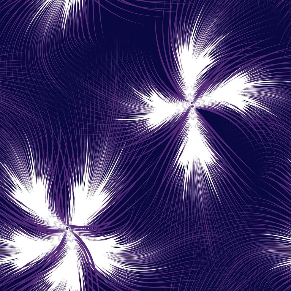 abstrait sans soudure avec des feuilles tropicales violettes sur fond bleu. conception de vecteur. imprimé jungle. fond fleuri. impression et textile. tropique exotique. papier peint décoratif. le printemps. l'automne vecteur