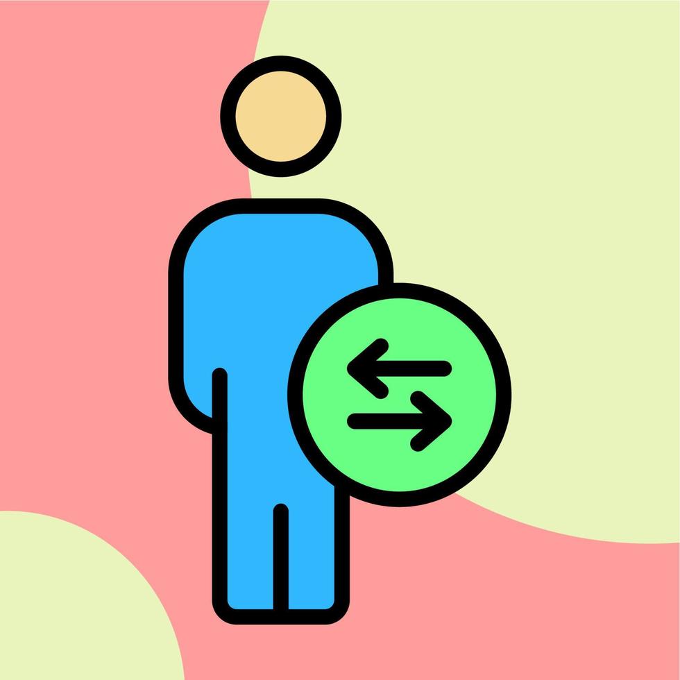 illustration graphique vectoriel d'homme d'affaires, homme, icône utilisateur