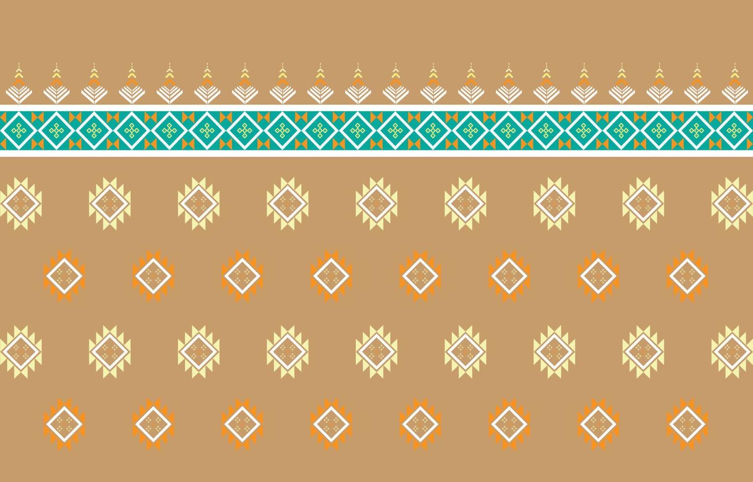conception traditionnelle de motif oriental ethnique géométrique pour les vêtements, le tissu, le livre et le plan. motifs géométriques et tribaux abstraits, motifs géométriques de tissu local de conception d'utilisation vecteur