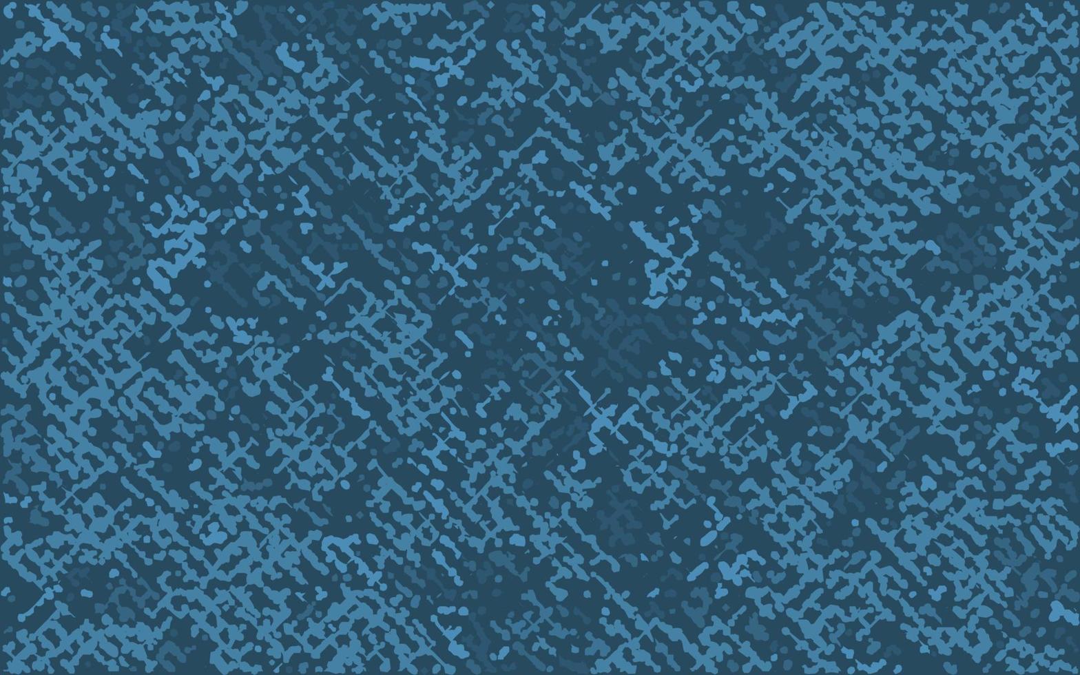 texture vecteur grunge. fond de détresse. rayé, motif de lignes croisées, effet vintage avec une couleur bleu mat