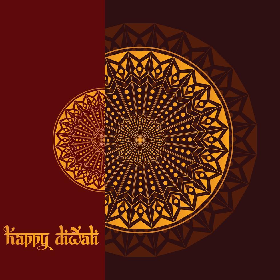 mandala, diwali, art de mandala, content, joyeux diwali, vecteur, fond de vecteur, contexte, artiste, célébration de diwali, inde, indien vecteur