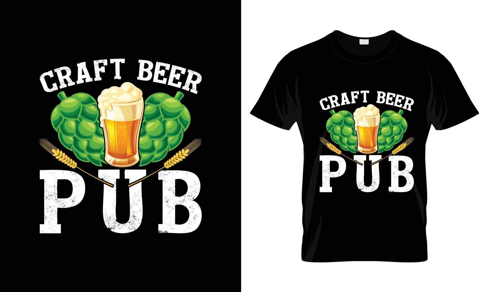 conception de t-shirt de bière artisanale, slogan de t-shirt de bière artisanale et conception de vêtements, typographie de bière artisanale, vecteur de bière artisanale, illustration de bière artisanale