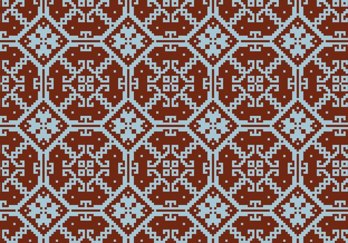 Contexte Motif Pattern Crosstitch vecteur