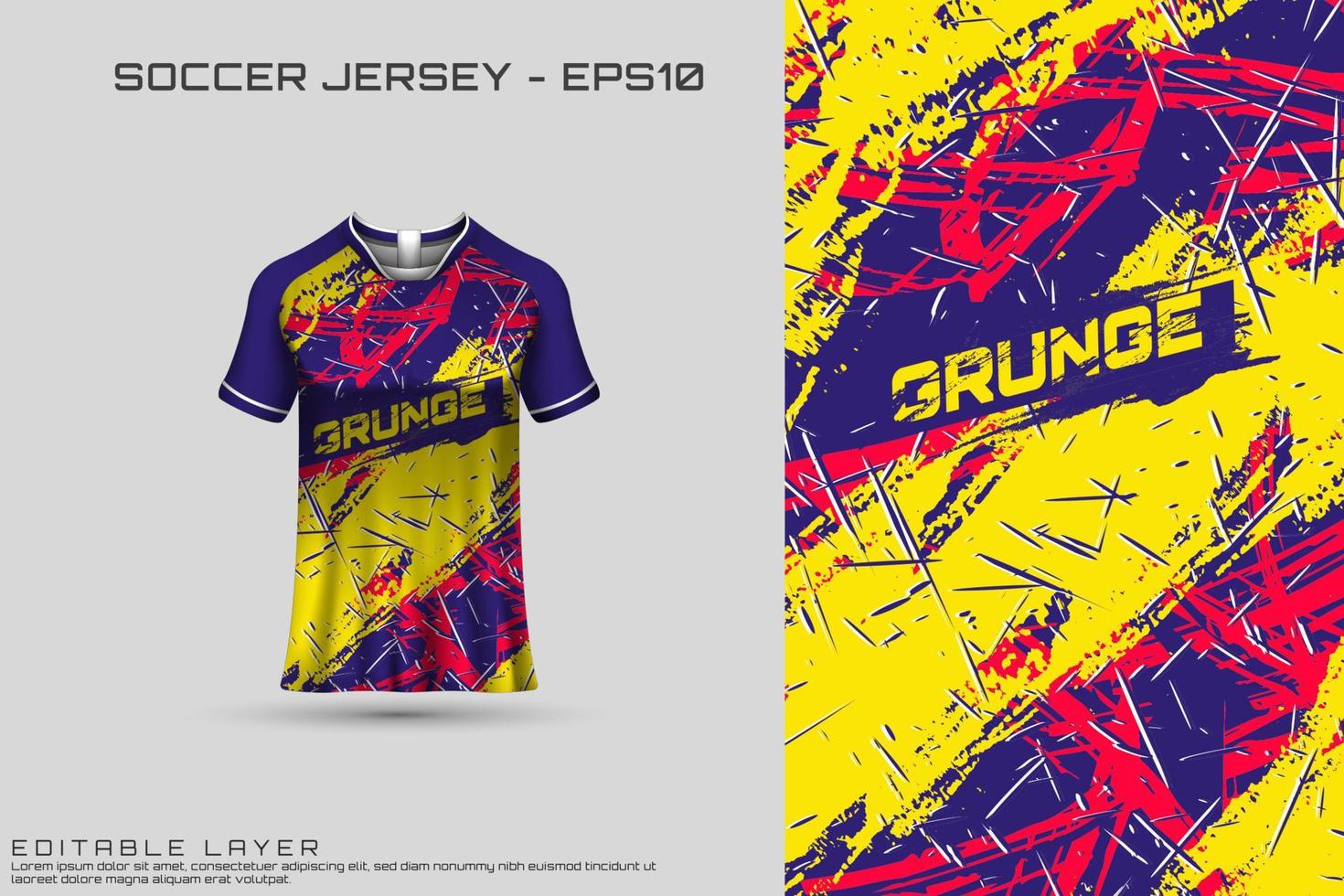 vecteur de conception de maillot de sport. design sportif pour le football, la course, le maillot de jeu. vecteur.