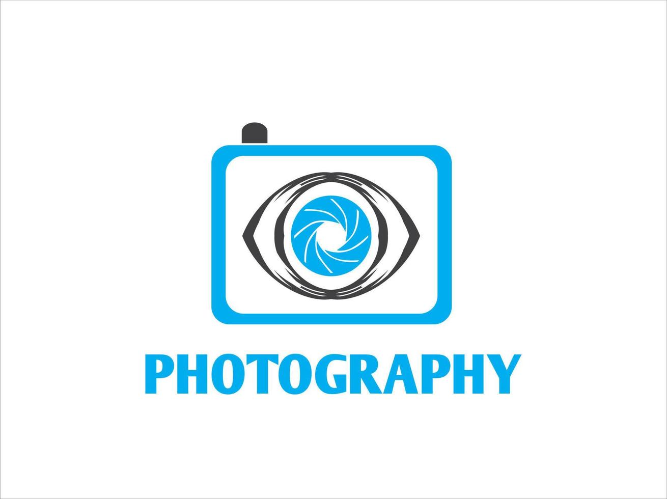 logo du studio de photographie vecteur