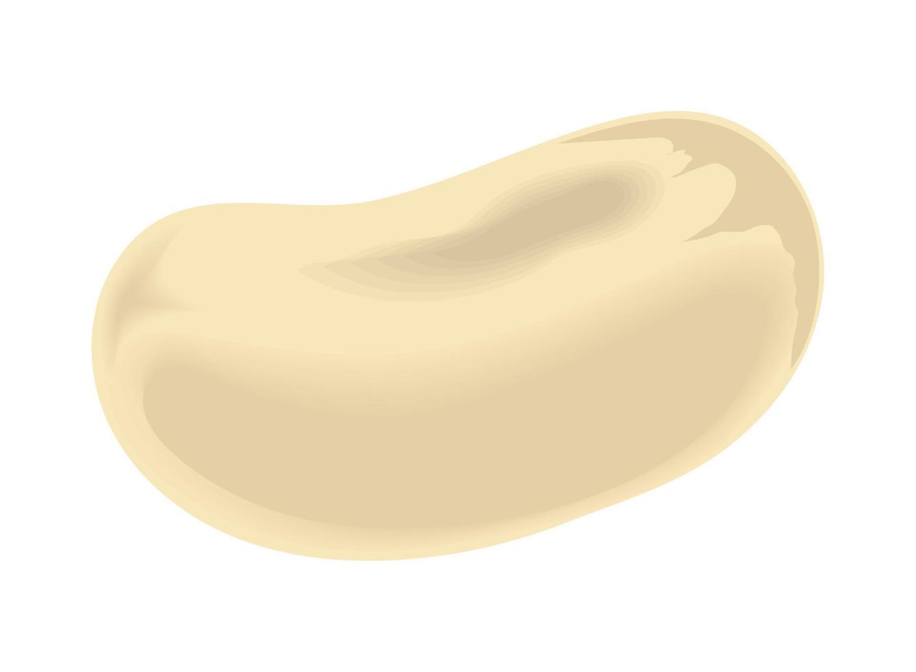 icône de noix de soja vecteur