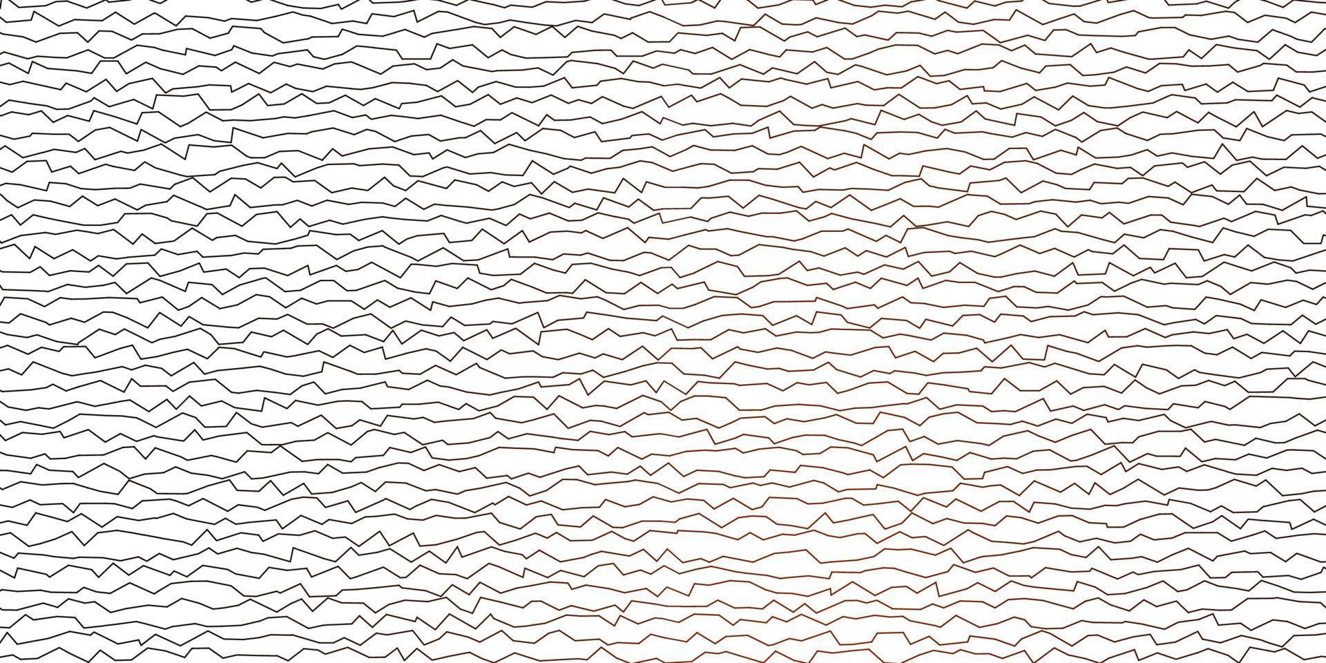 modèle vectoriel orange foncé avec des lignes courbes.