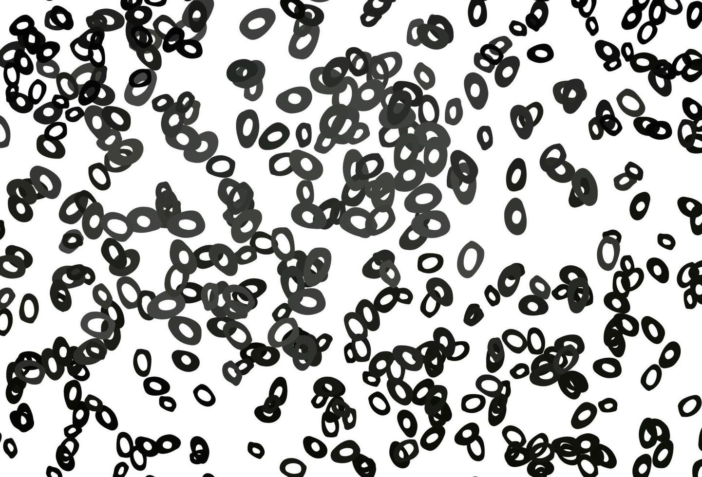 modèle vectoriel noir foncé avec des cercles.