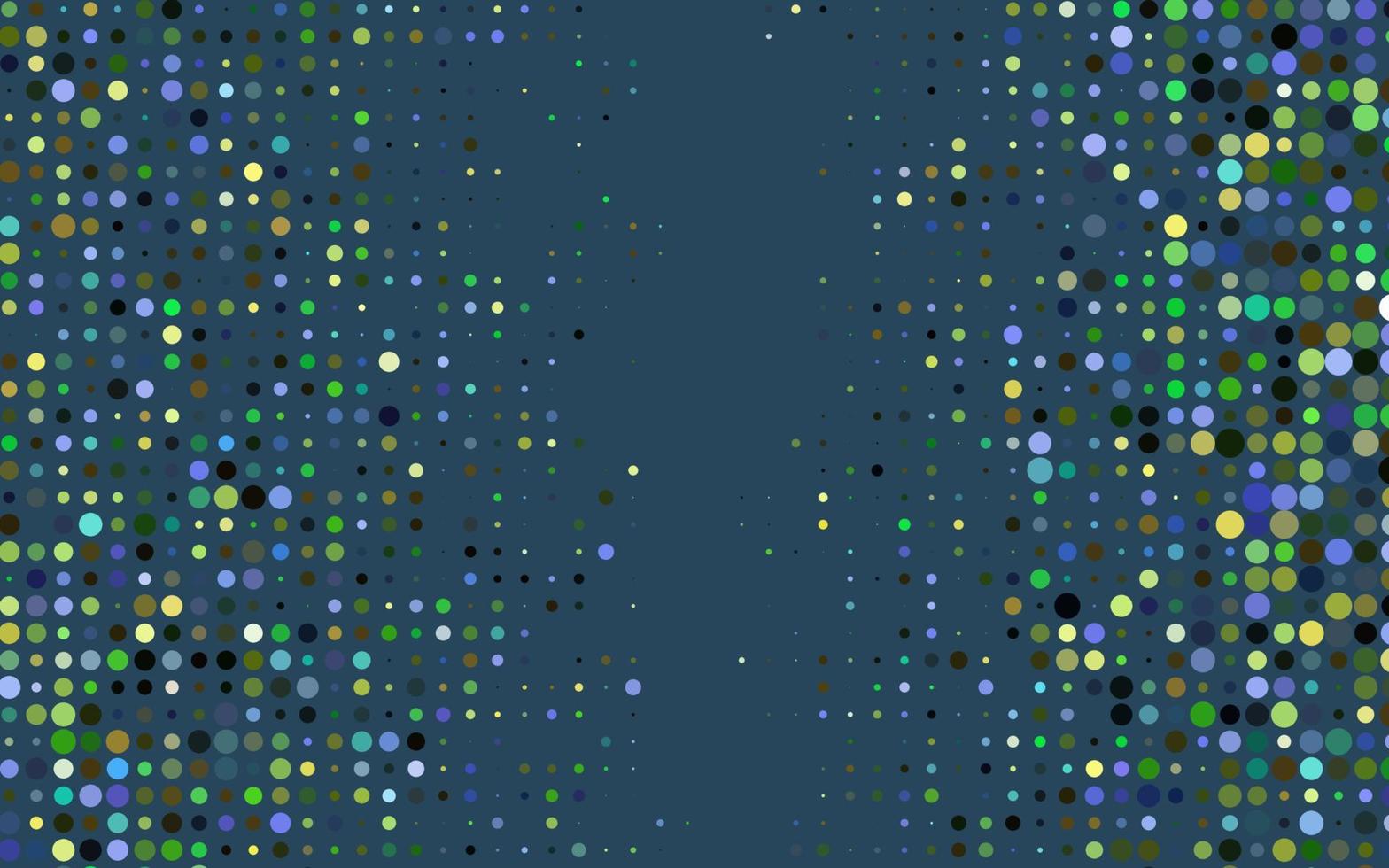 texture vectorielle multicolore foncée, arc-en-ciel avec des disques. vecteur