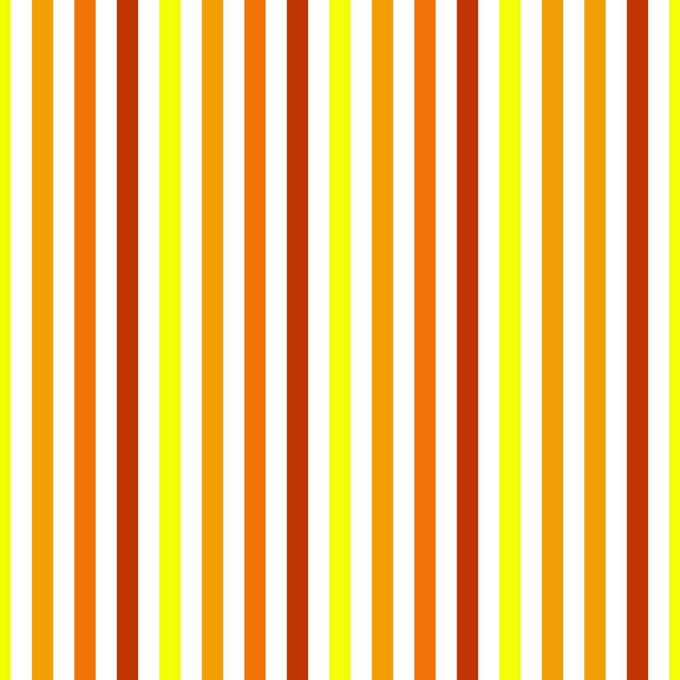 le motif sans couture raye les couleurs jaunes, marron et rouges colorées. illustration vectorielle de fond abstrait à rayures verticales vecteur