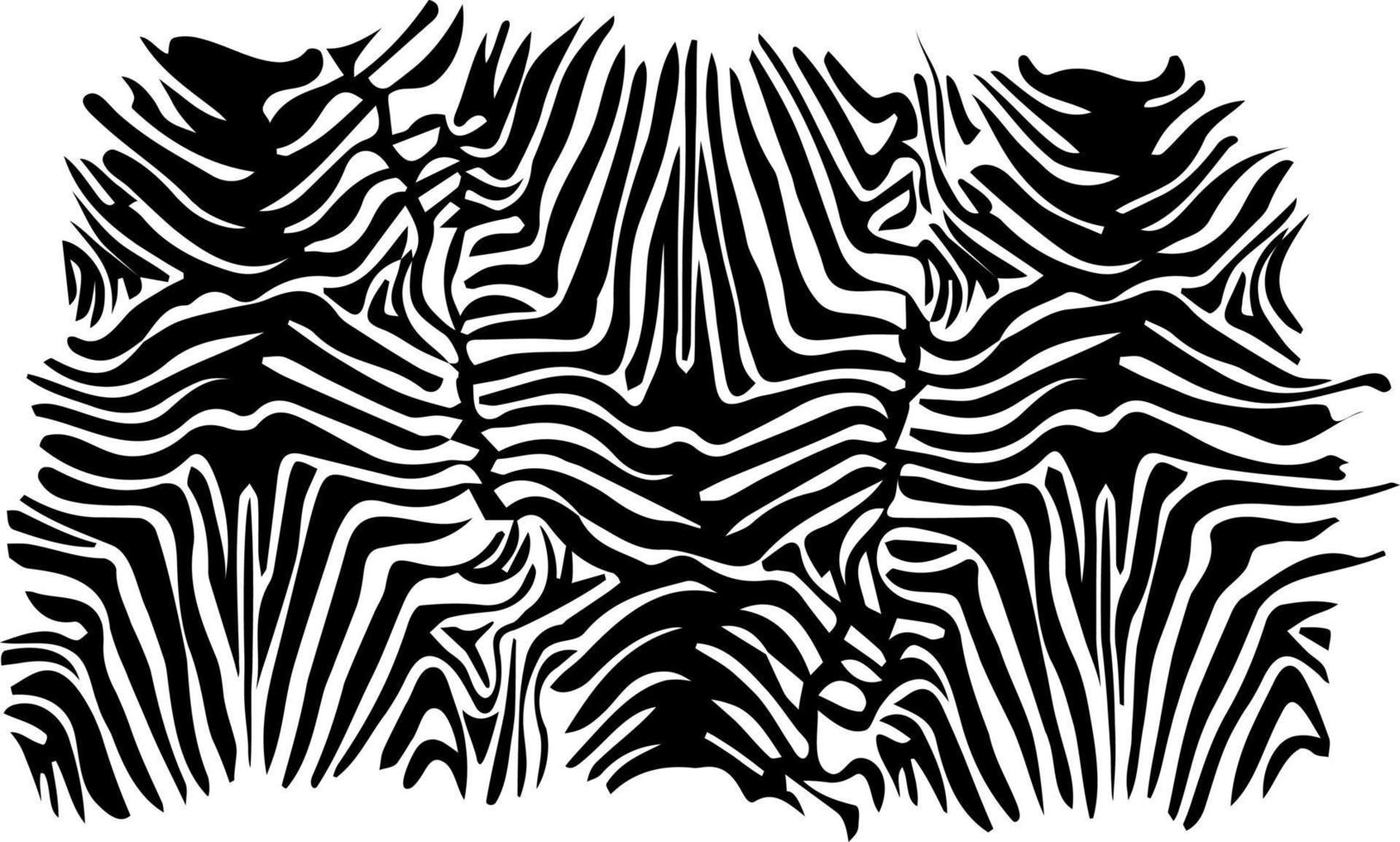 peau de zèbre abstrait arrière-plan modèle vectoriel safari africain