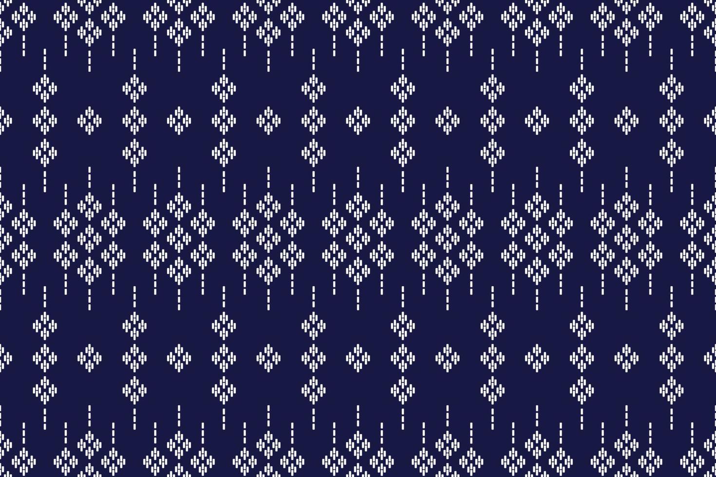 arrière-plan abstrait ikat ethnique. motif géométrique sans soudure en tribal. tissu style indien. vecteur