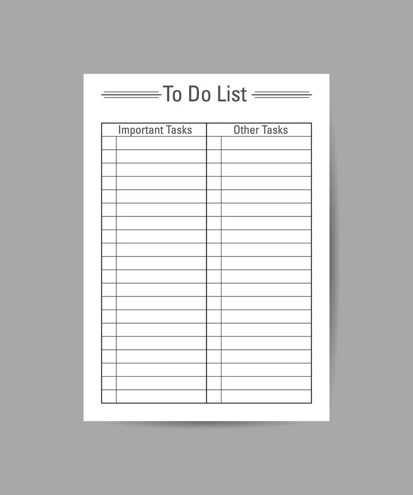 définir un planificateur et une liste de tâches. modèles pour cahier, agenda, calendrier, planificateur, liste de contrôle. vecteur