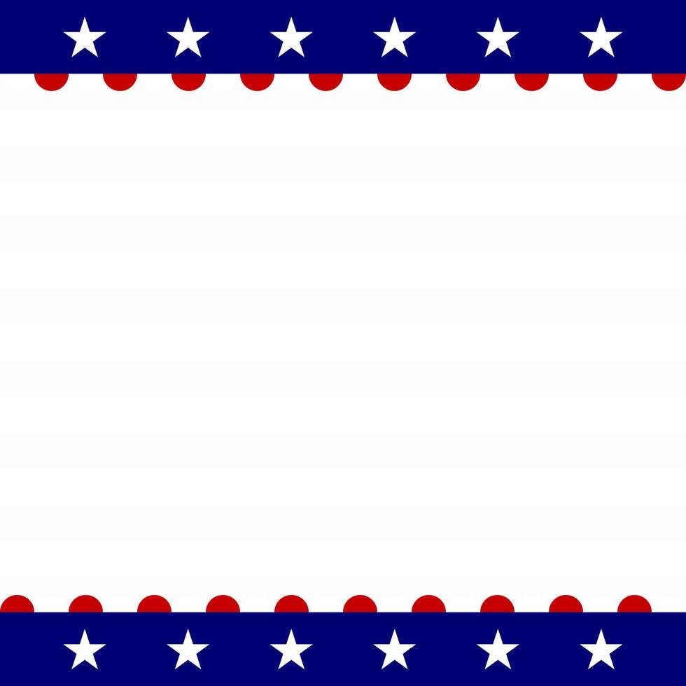 fond de drapeau américain pour tout événement vecteur