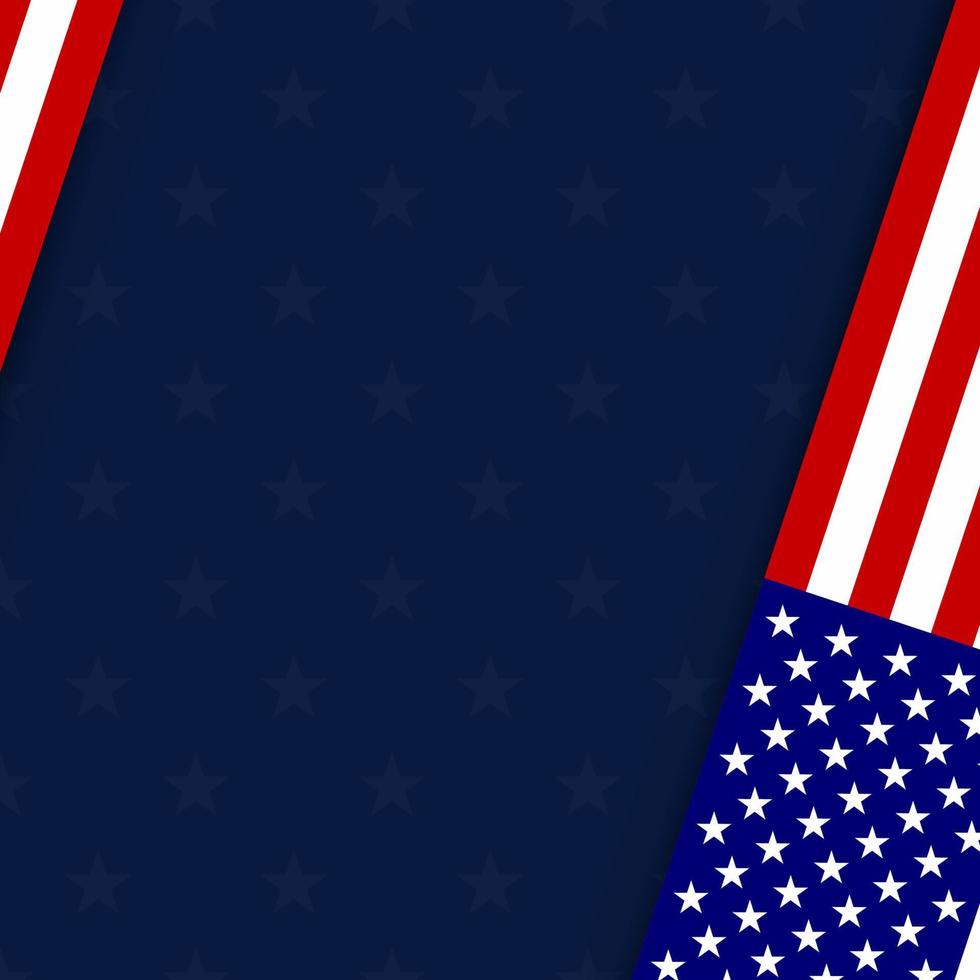 fond de drapeau américain pour tout événement vecteur