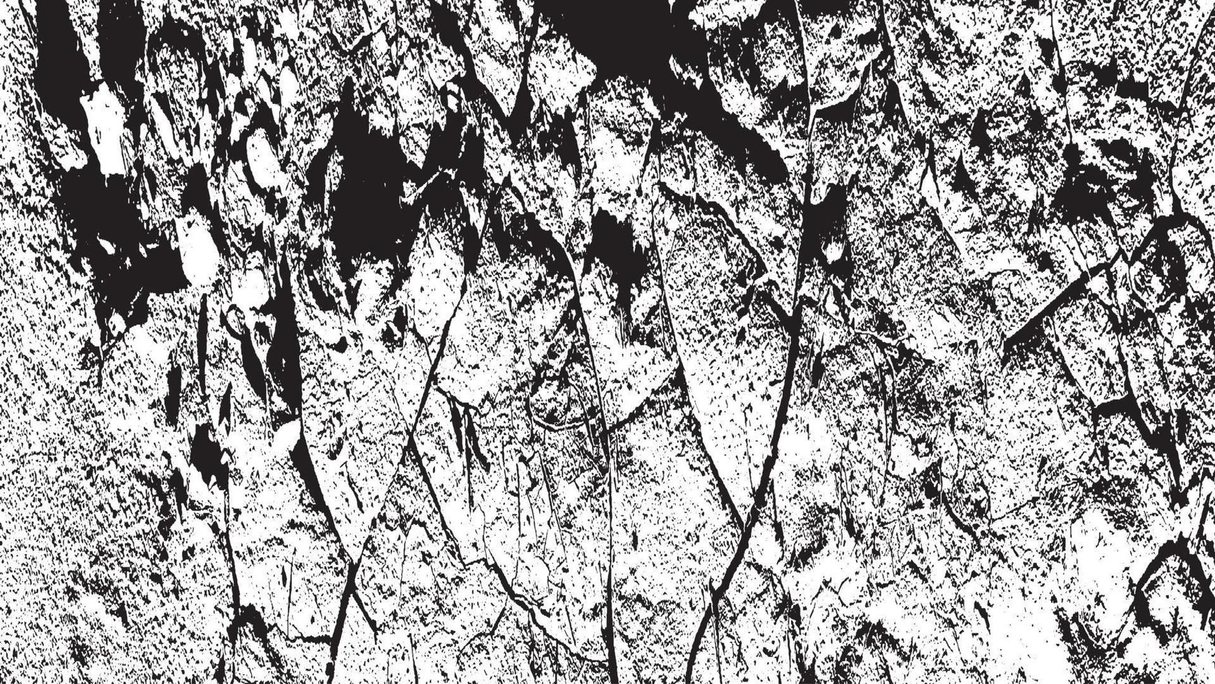 texture de superposition de détresse en noir et blanc. vieux fond vintage vieilli. vecteur