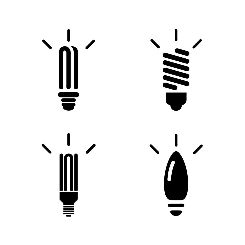 vecteur d'icône de ligne d'ampoule, isolé sur fond blanc. signe d'idée, solution, concept de pensée