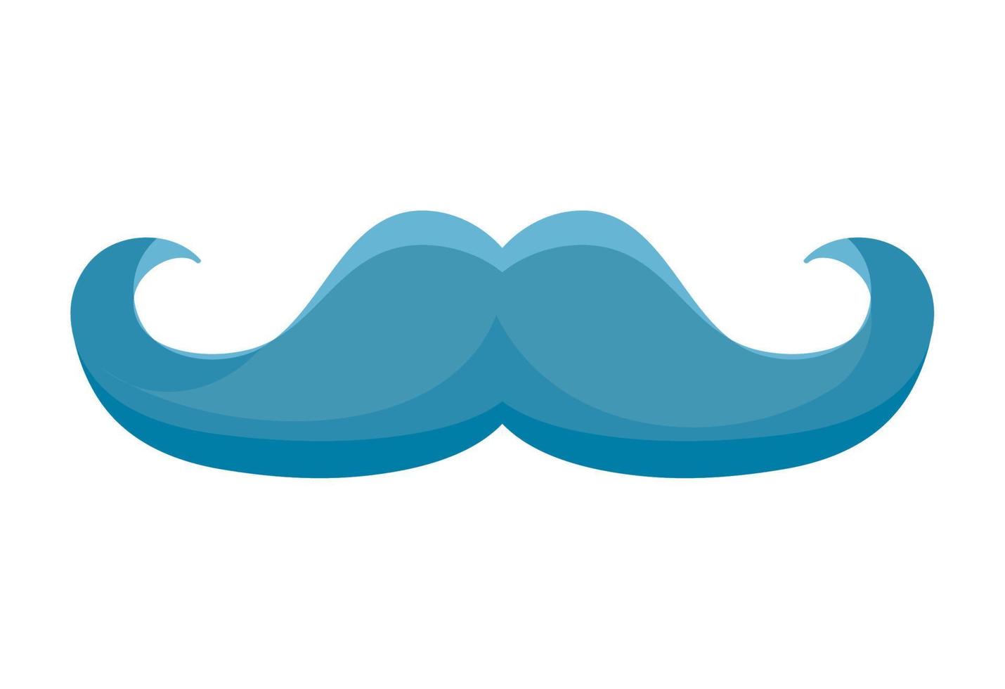 moustache, movember cancer de la prostate vecteur