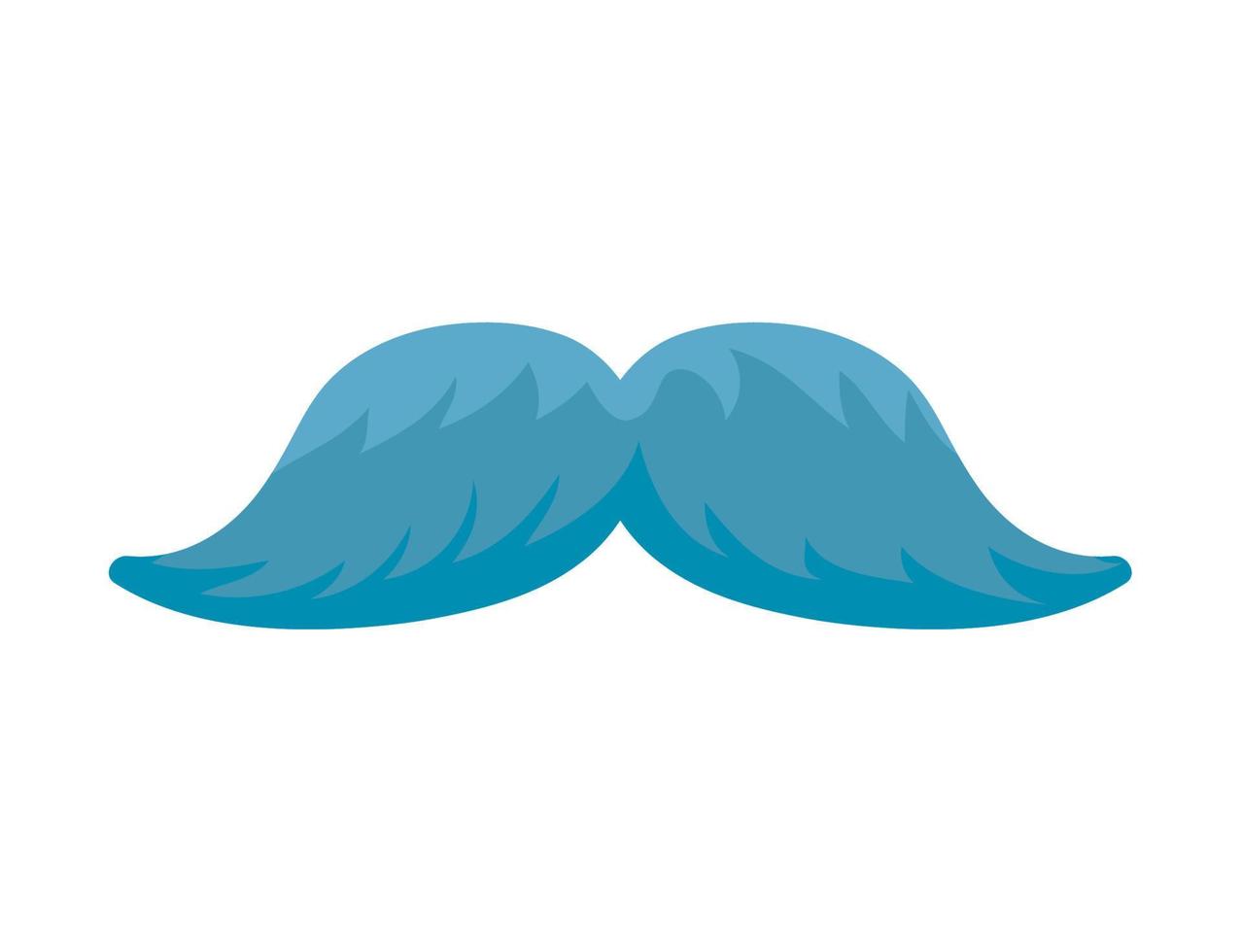 cancer de la prostate movember, moustache vecteur