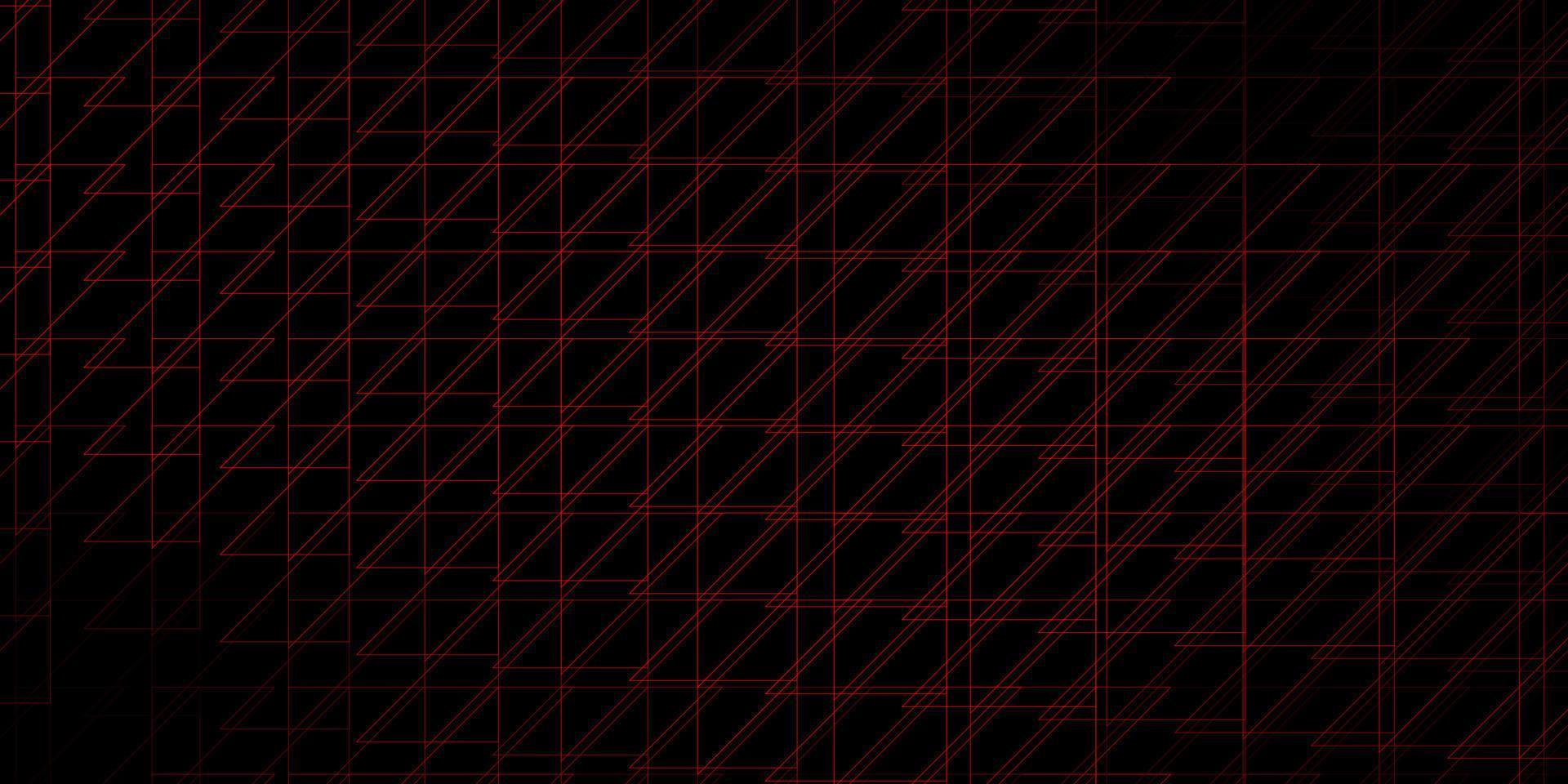 texture de vecteur rouge foncé avec des lignes.