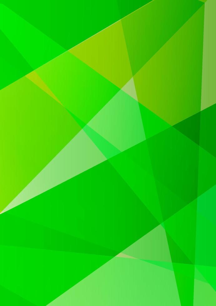 printemps frais vert couleur miroir réflexion fractale abstrait fond toile de fond modèle flyer affiche papier peint illustration vectorielle vecteur