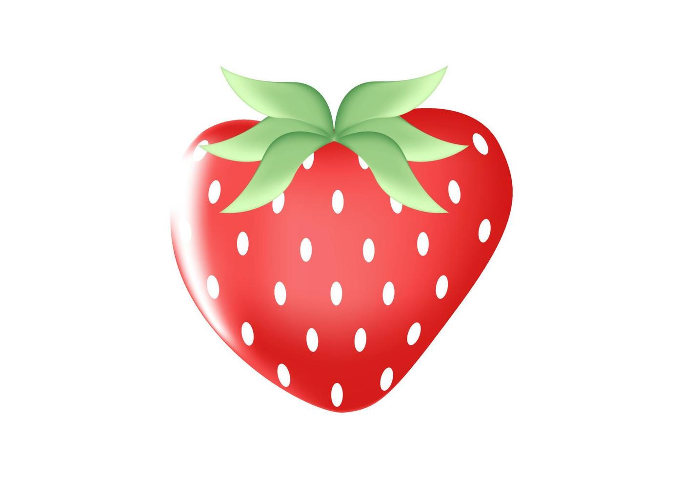 fraises avec technique de maille vecteur