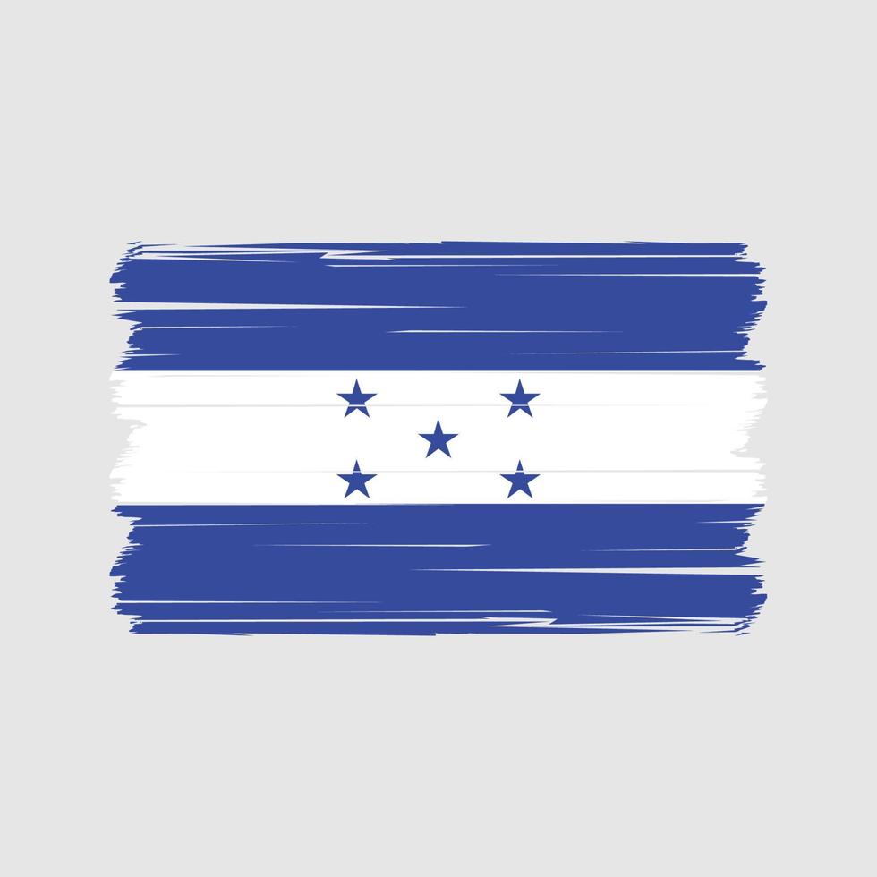 vecteur de drapeau du honduras. vecteur de drapeau national