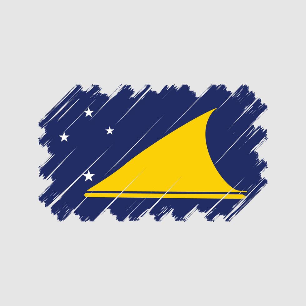 vecteur de drapeau tokelau. drapeau national