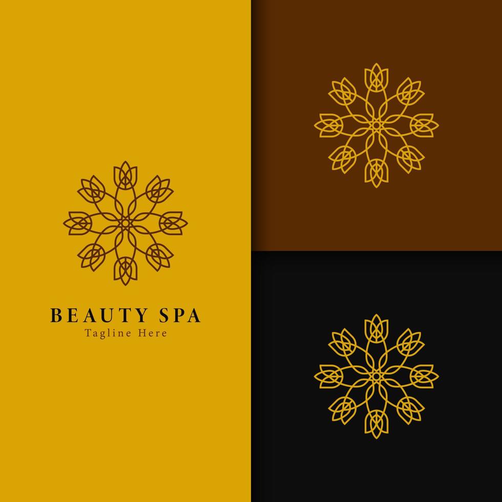 vecteur de logo spa et beauté