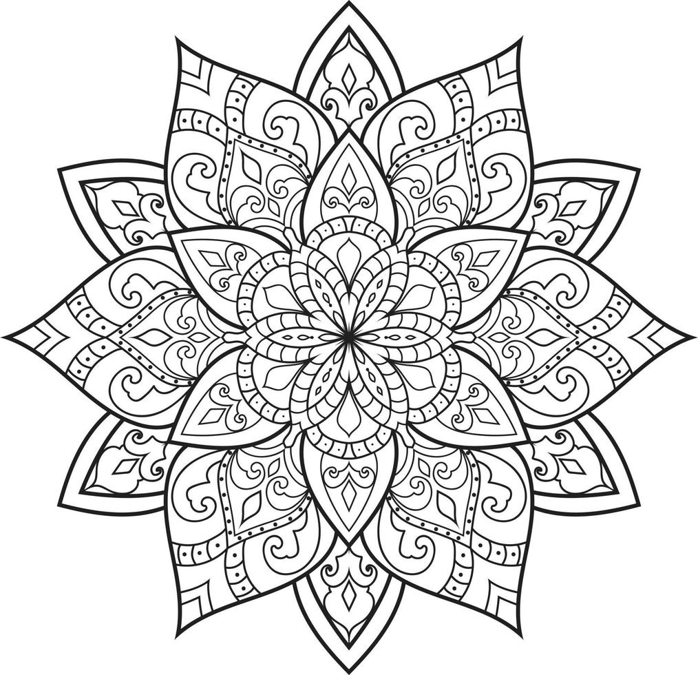 vecteur pro mandala