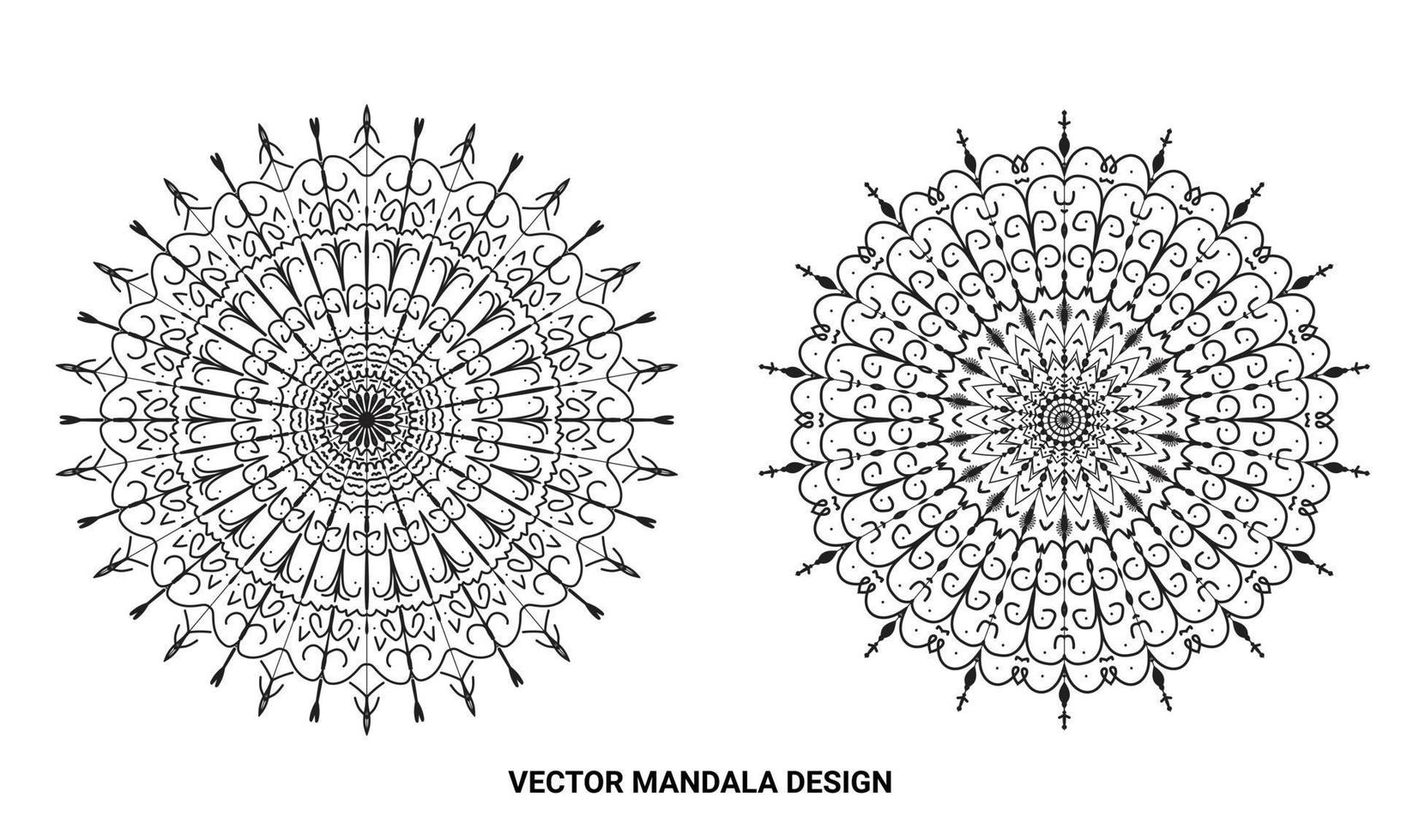 conception de mandala conception de mandala indien vecteur