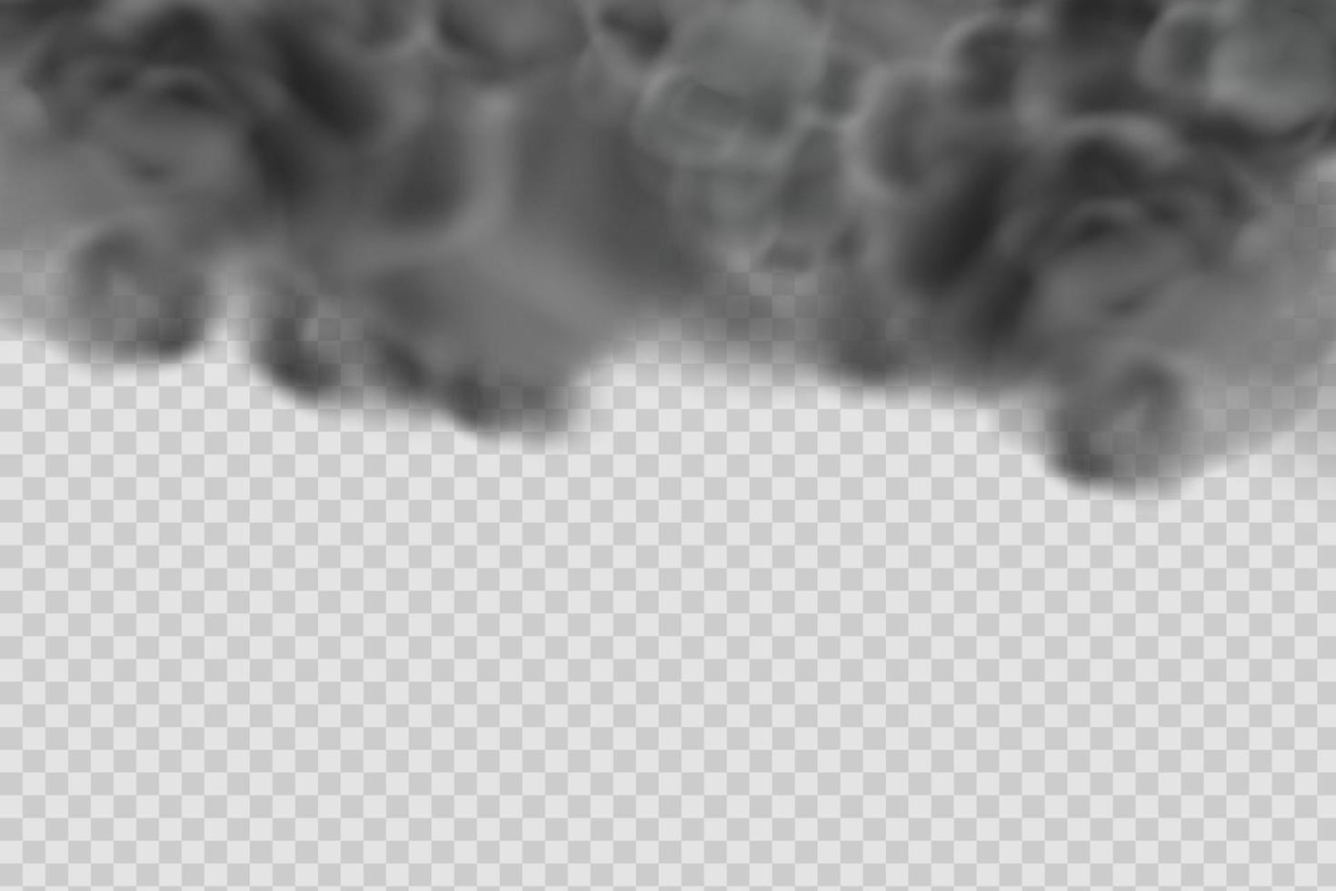 illustration vectorielle nuages et poussière. vecteur